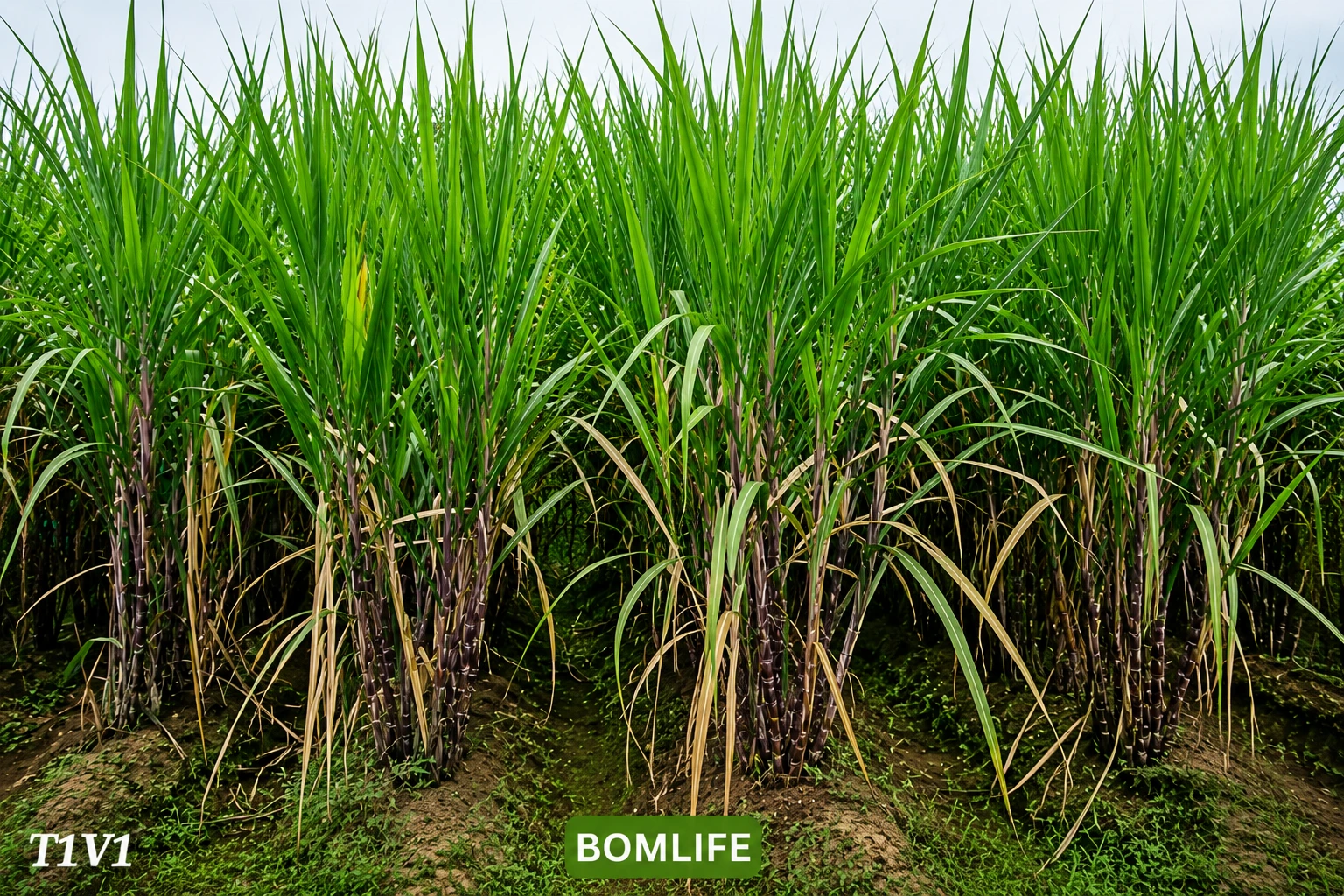 Sugarcane from the BomLife plot