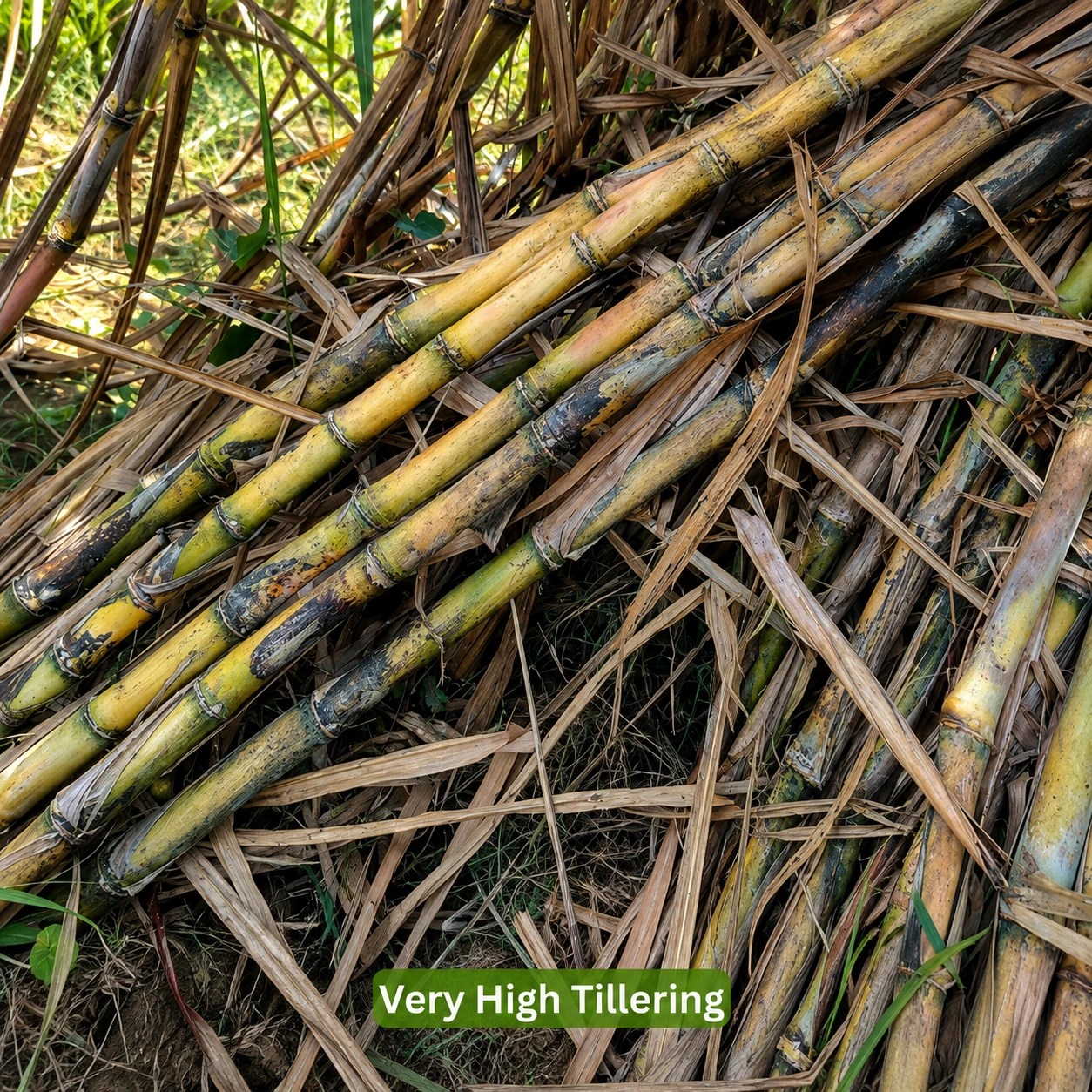 High tillering in a BomLife sugarcane plot